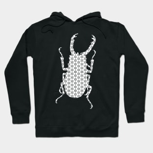 Stag Beetle Bug Pattern Hoodie